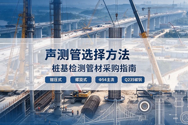 乐山声测管选型标准