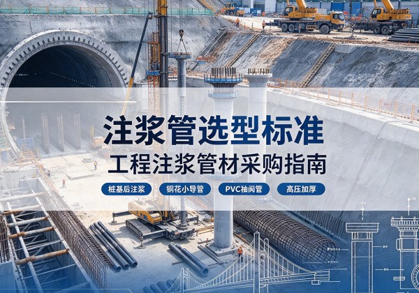 乐山注浆管选型标准
